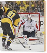 Washington Capitals V Pittsburgh Penguins - Game Six Wood Print