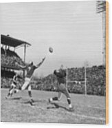 Washington Redskins - File Photos - 1940s Wood Print