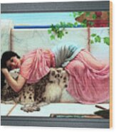 When The Heart Is Young By John William Godward Old Masters Classicalart Reproduction Wood Print