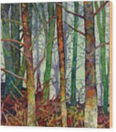 Whispering Forest Wood Print