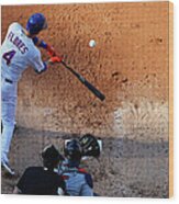 Wilmer Flores Wood Print