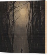 Witness - The Forest's Eyes Wood Print
