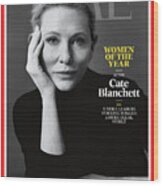 Women Of The Year 2023 - Cate Blanchett Wood Print
