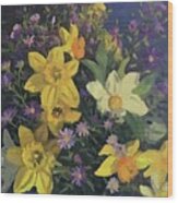 Yellow Daffodils Wood Print