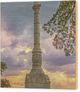 Yorktown Victory Monument Wood Print