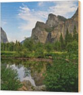 Yosemite Valley, Yosemite National Park Wood Print