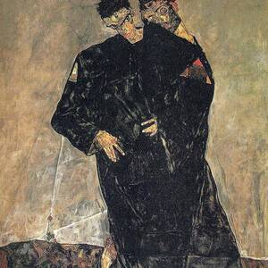 Egon Schiele Paintings #1 by Celestial Images