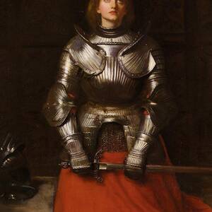Joan of Arc  #1 by John Everett Millais