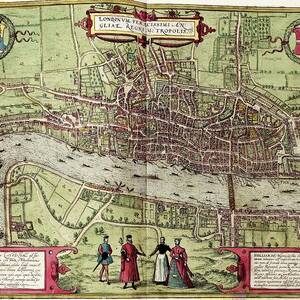 Map Of London #1 by Science Photo Library
