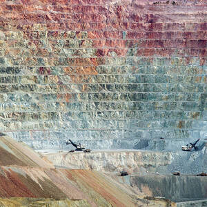 Open-cast Copper Mine #1 by Science Photo Library