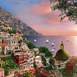 Positano #1 by Dominic Davison
