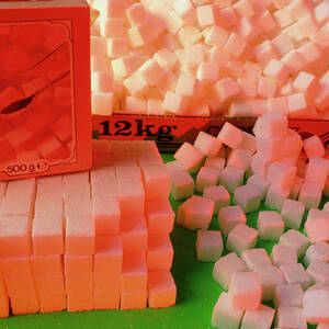 Sugar Cubes #1 by Science Photo Library