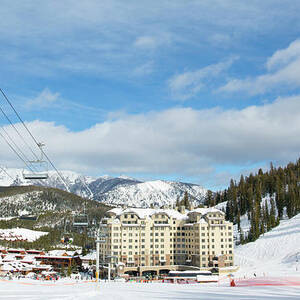 The Base Area At Big Sky Resort #1 by Craig Moore