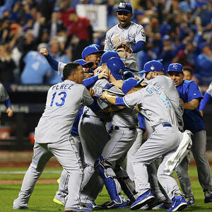World Series - Kansas City Royals V New #1 by Elsa