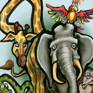Zoo Animals #1 by Kevin Middleton