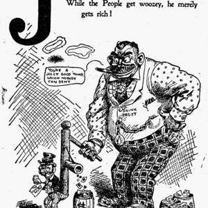 Anti-trust Cartoon, 1902 #13 by Granger