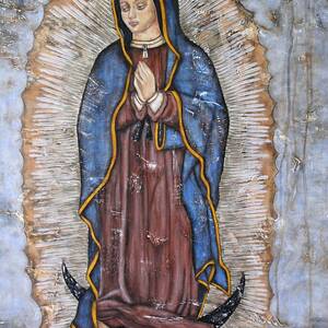 Our Lady of Guadalupe Painting by Rain Ririn 