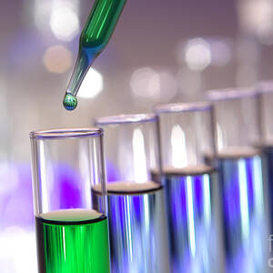 Laboratory Test Tubes in Science Research Lab #17 by Science Research Lab