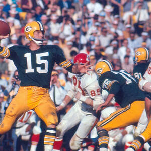 Bart Starr by Art Rickerby by Retro Images Archive