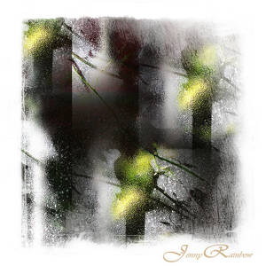 Light and Shadow. Abstract. Mini-Square Idea for Interior #2 by Jenny Rainbow