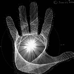 Quantum Hand through my eyes #1 by Jason Padgett