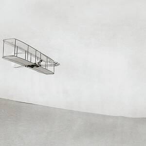 Wright Brothers Kitty Hawk Glider #2 by Science Photo Library