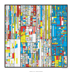 3628 digits of Pi by Martin Krzywinski
