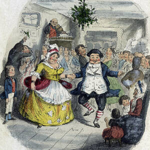 A Christmas Carol, Mr. Fezziwigs Ball by British Library