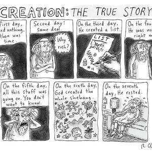 A Panel Called Creation: The True Story Which by Roz Chast