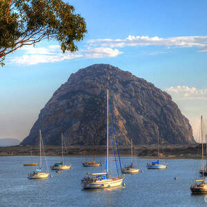 A Pleasant Day in Morro Bay by Mathias 