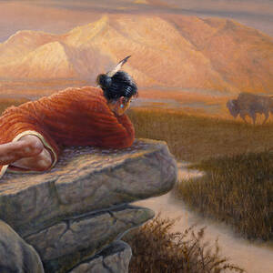 A View from the Big Rock by Gregory Perillo