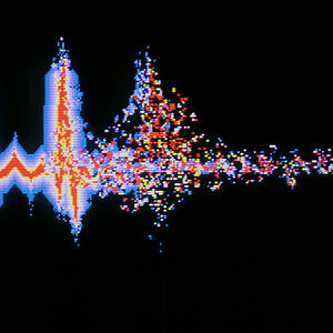 Abstract Comp. Graphics Of Fading Human Pulse by Science Photo Library