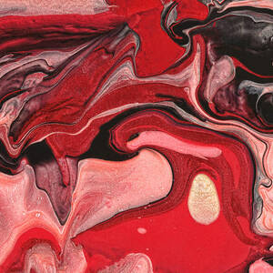Abstract - Nail Polish - Raspberry Nebula by Mike Savad