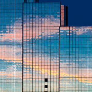 Abstract Sunset by Niels Nielsen