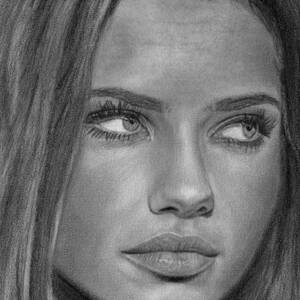Rihanna Pencil Drawing Drawing by David Rives - Fine Art America