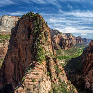 Spectacular hike Angel's Landing Zion Photograph by Pierre Leclerc ...