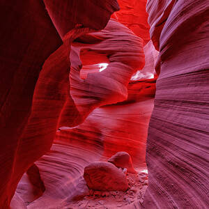 Antelope Canyon Mummy 2 by Jonathan Davison