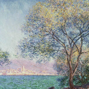 Antibes in the Morning by Claude Monet