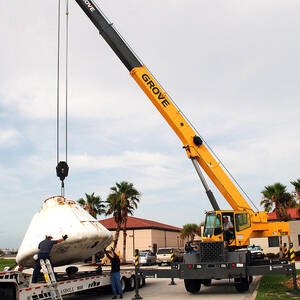 Apollo Capsule Going In For Repairs by Science Source