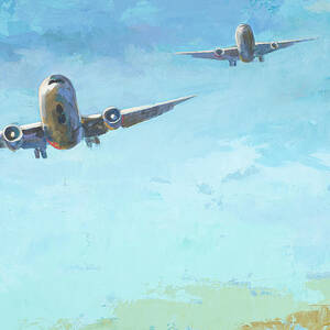 Arrivals #3 by David Palmer