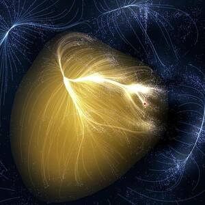 Artwork Of Laniakea Supercluster by Science Photo Library