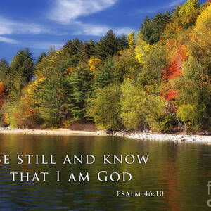 Be Still And Know That I Am God by Jill Lang