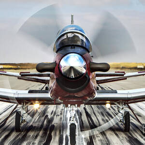 Beechcraft T-6A Texan II d by Nir Ben-Yosef