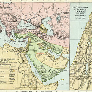 Biblical Map by Duncan1890