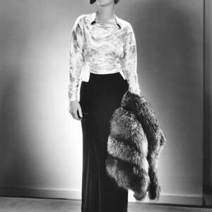 Binnie Barnes, Modeling A Cocktail by Everett