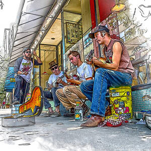 Blind Boy Chocolate and the Milk Sheiks by John Haldane