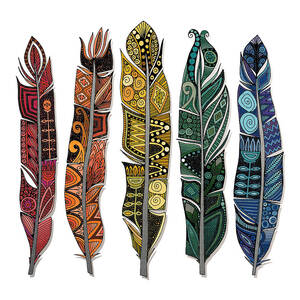 Boho Feathers by MGL Licensing
