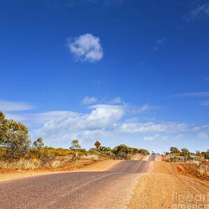 Long Straight Road Australia Outback Photograph by Colin and Linda ...