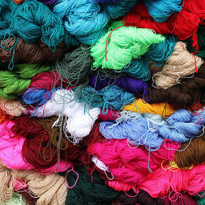 Skeins Of Colorful Yarn by Stocksy Contributor Duet Postscriptum -  Stocksy