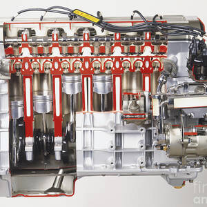 Car Engine by Dave Rudkin / Dorling Kindersley